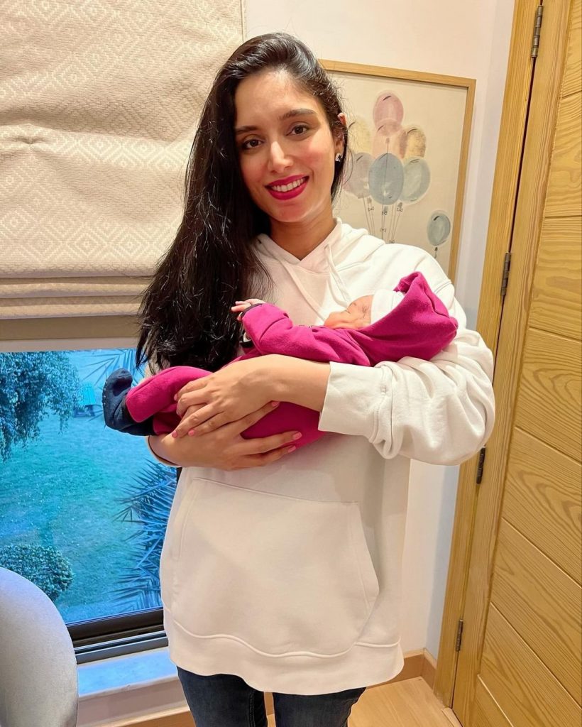 Zainab Abbas welcomes her Baby Boy
