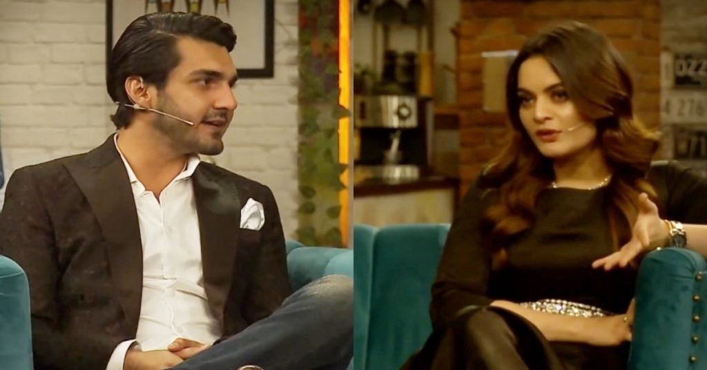 Ahsan Mohsin Ikram teaching Minal How to Romance 2 Ahsan Mohsin Ikram teaching Minal How to Romance