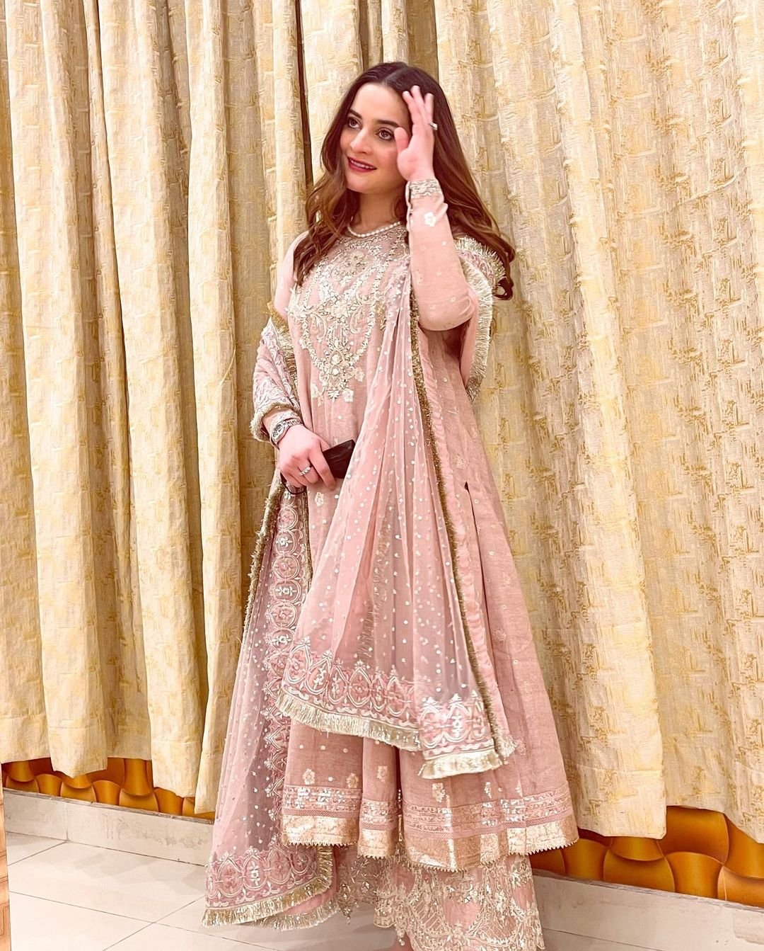 Aiman Khan is all set for wedding season