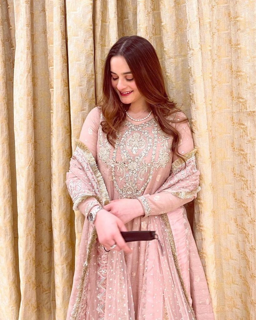 Aiman Khan Uber chic pictures in Red outfit
