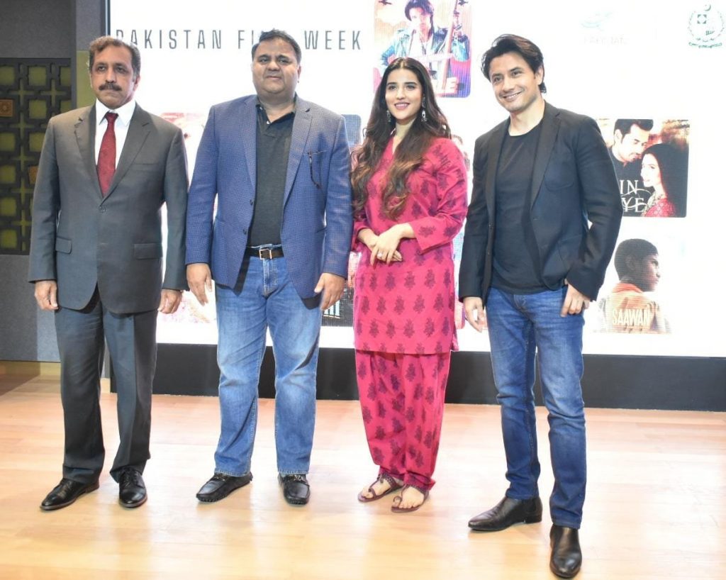 Fawad Chaudhry Kicks Off Film Week at Pakistan Pavilion at Dubai Expo