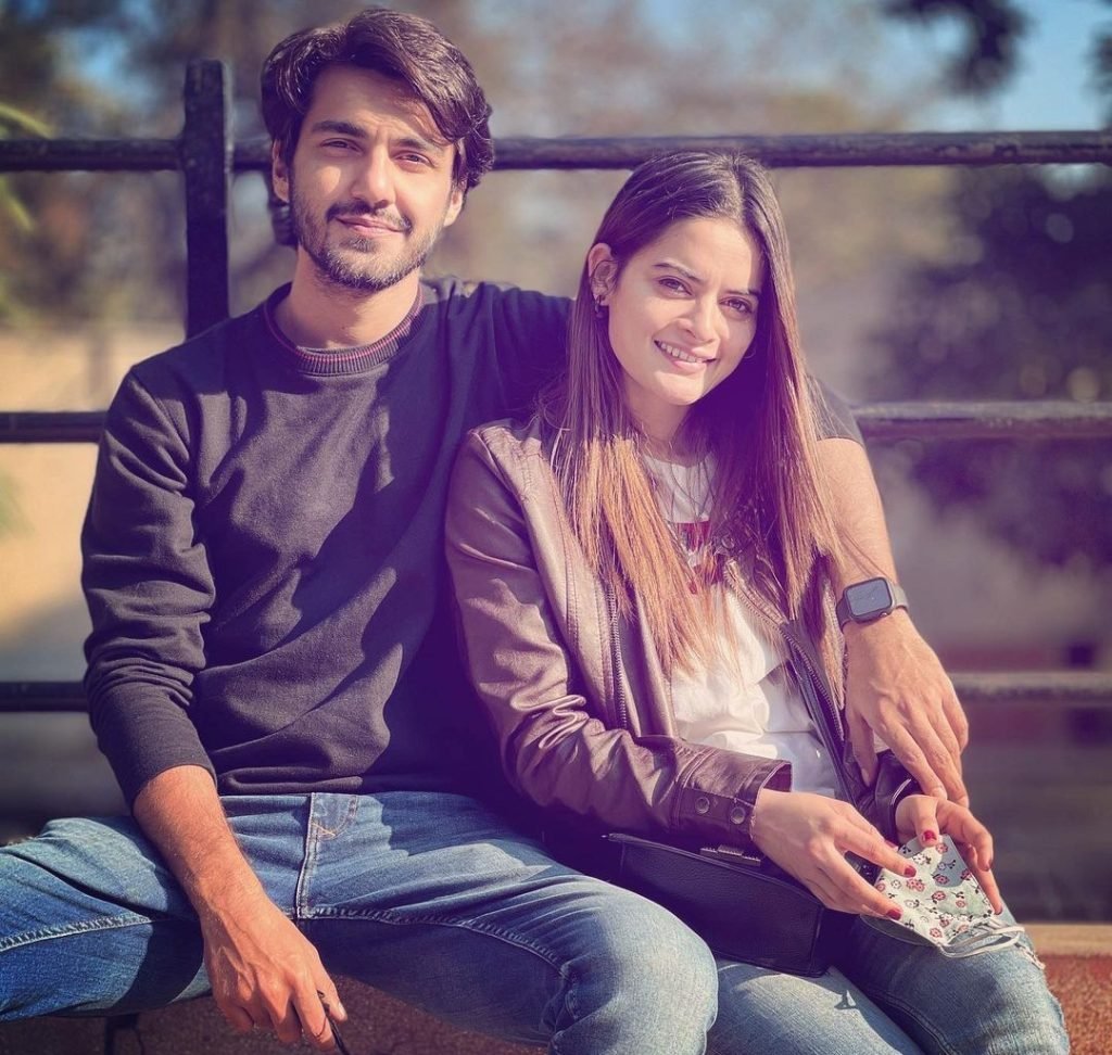 Ahsan Mohsin Ikram teaching Minal How to Romance 3 Ahsan Mohsin Ikram teaching Minal How to Romance