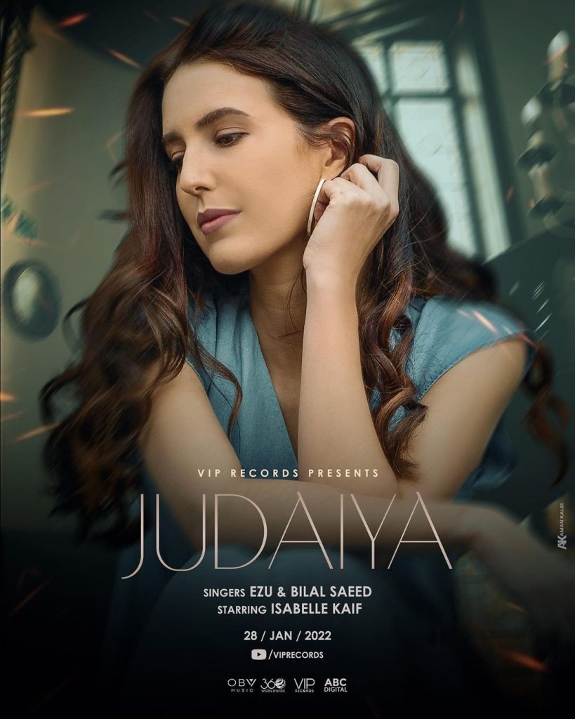 Bilal Saeed new Song Judaiya features Katrina Kaif sister Isabelle Kaif