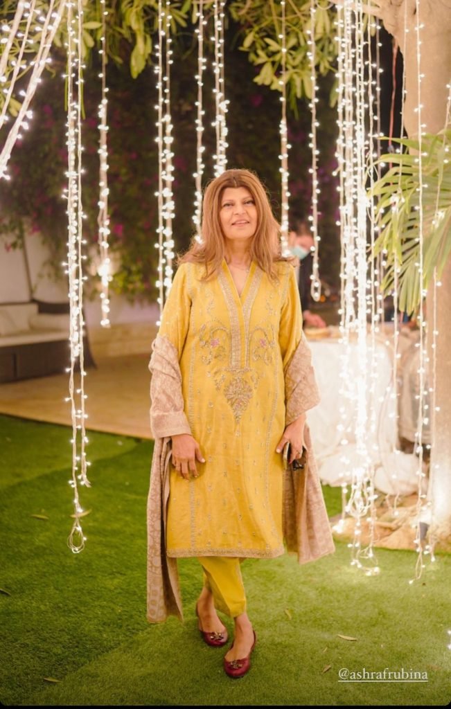 Minna Tariq flaunts elegance in her Mehndi Lagwai Event