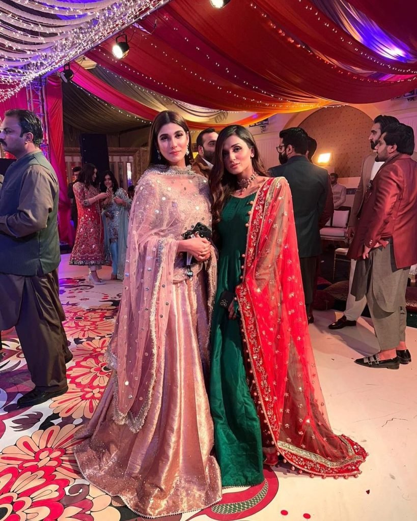 Nazish Jahangir Elegance pictures from a wedding event