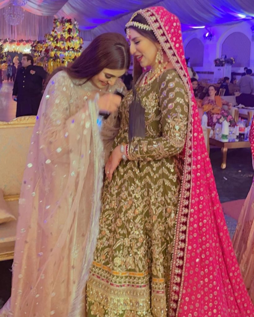 Nazish Jahangir Elegance pictures from a wedding event