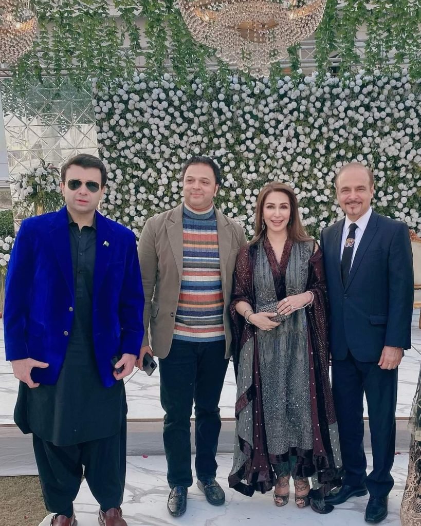 Stunning Pictures from Moammar Rana Daughter Rea Rana Engagement Ceremony