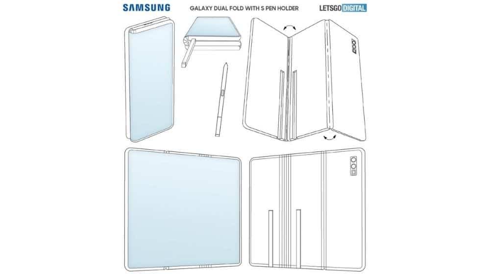 Samsung is working on Dual Folding Mobile