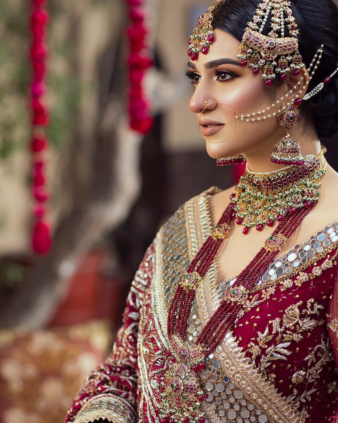 Sarah Khan stunts in New Bridal Photoshoot
