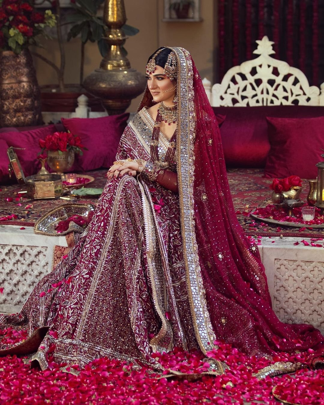 Sarah Khan stunts in New Bridal Photoshoot