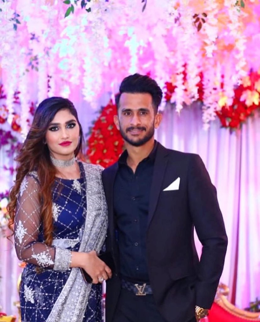 Hassan Ali and Samiya Arzoo recent pictures from a wedding event 2 Hassan Ali and Samiya Arzoo recent pictures from a wedding event