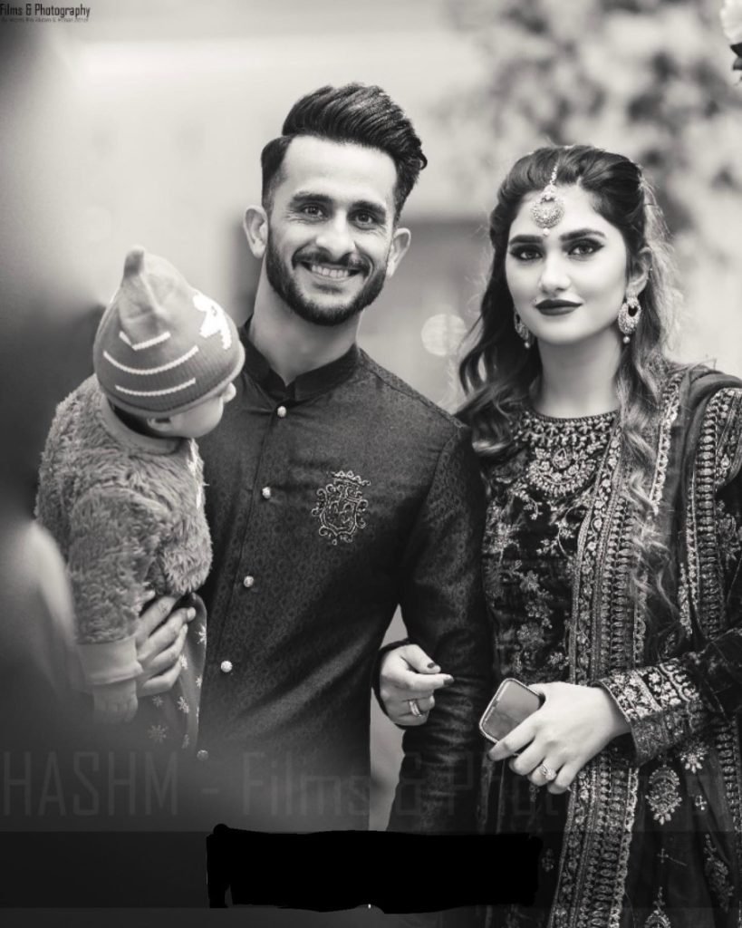 Hassan Ali and Samiya Arzoo recent pictures from a wedding event