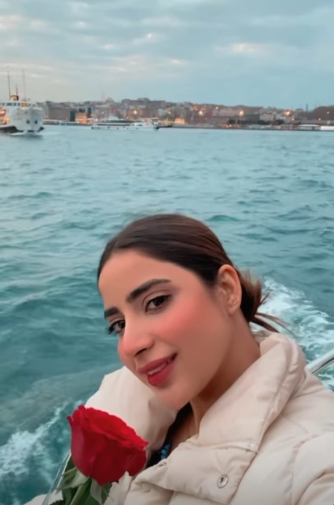 Saboor Ali and Ali Ansari Honeymoon Glimpses from Istanbul