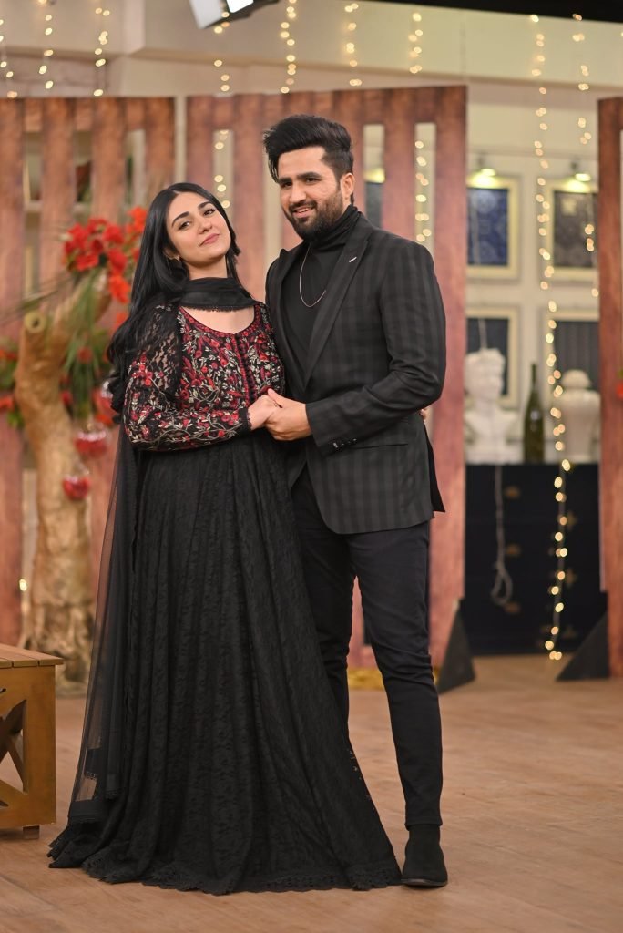 Sarah Khan Twins in Floral Attire 2 Sarah Khan Twins in Floral Attire
