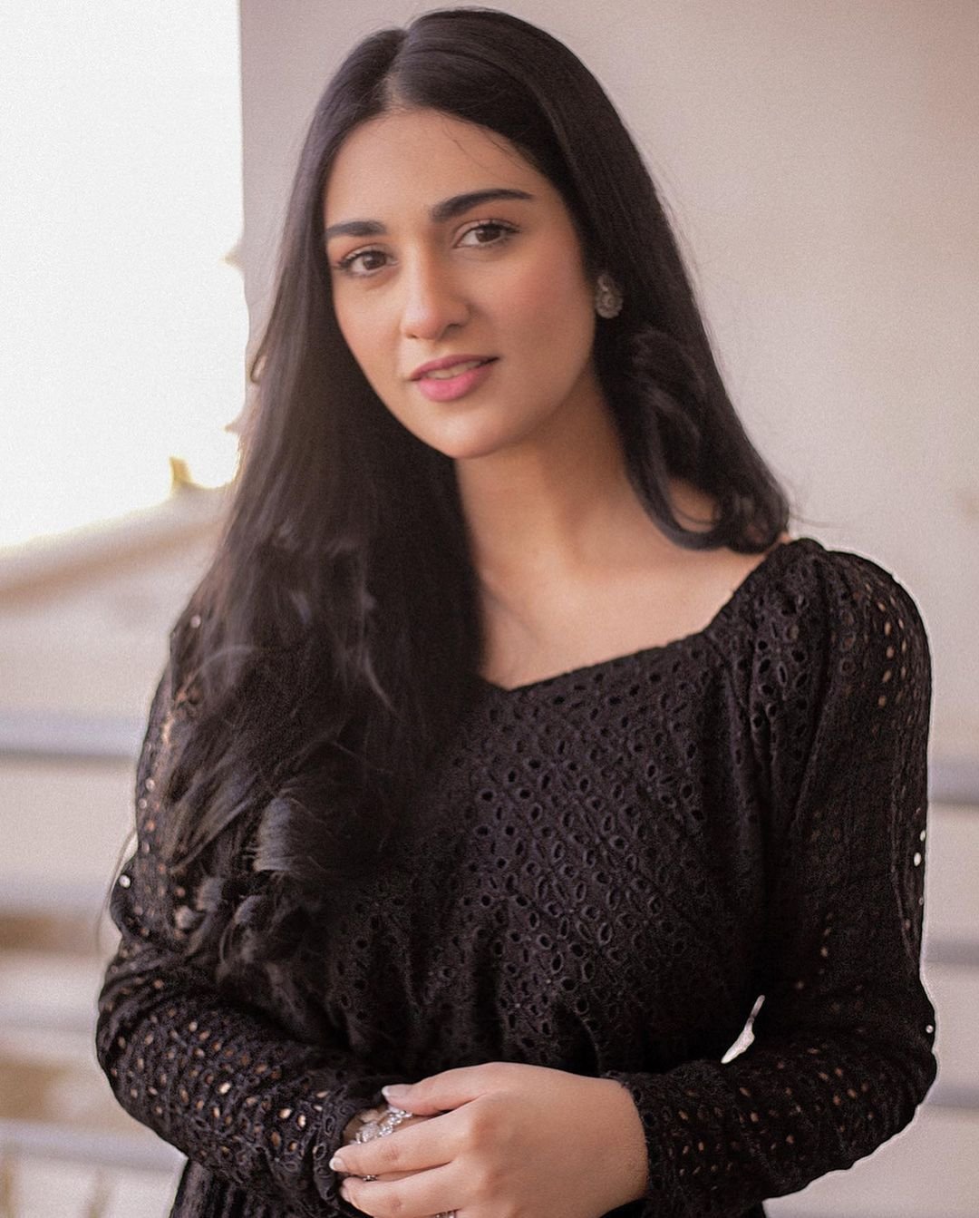 Sarah Khan Twins in Floral Attire 3 Sarah Khan Twins in Floral Attire