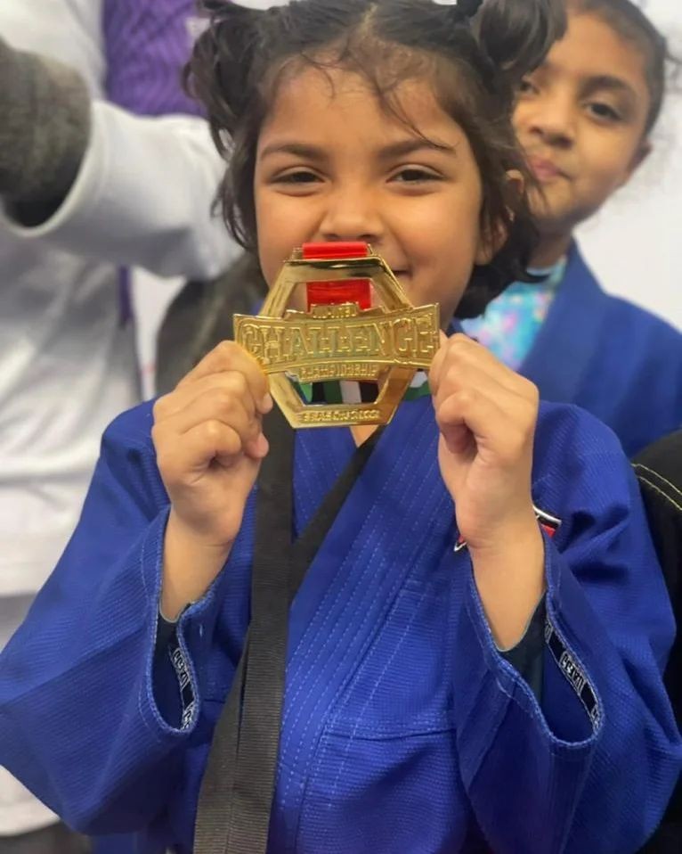 7 year Pakistani Anaya Dar becomes Youngest Jiu Jitsu Champion