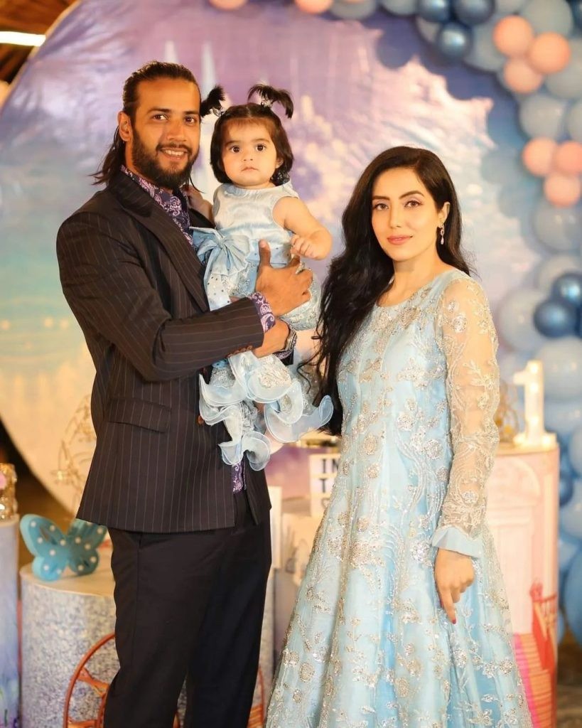 Imad Waseem celebrates daughter first birthday