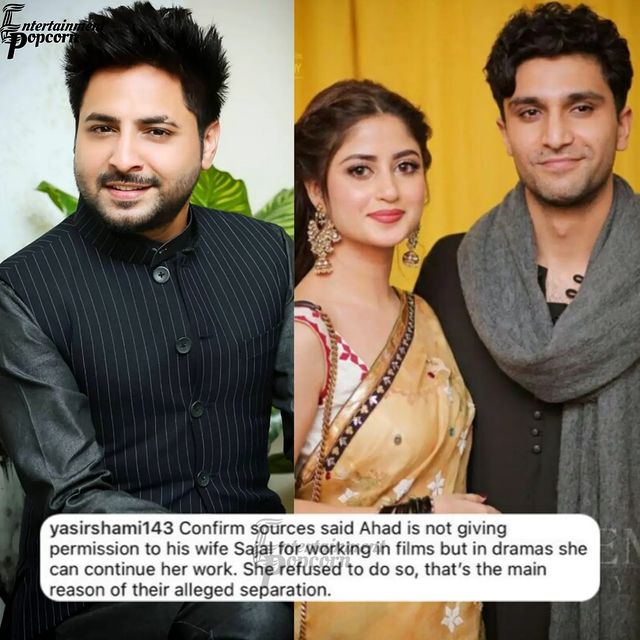 Sajal And Ahad Divorce Main Reason Revealed Dailyinfotainment