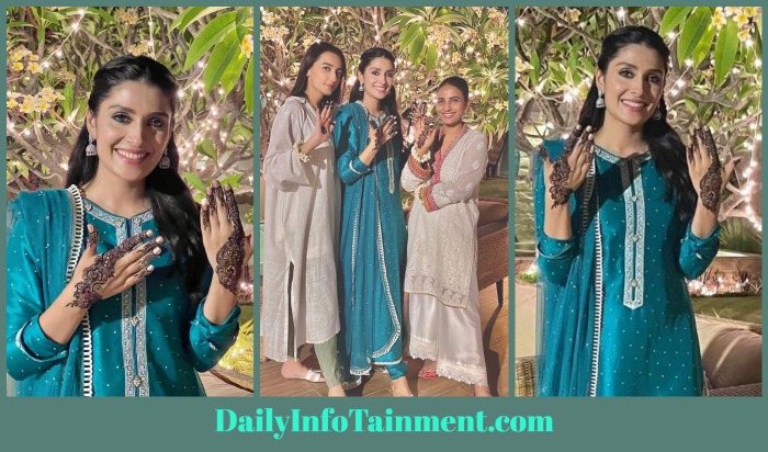 Eid Preparation – Ayeza Khan Mehndi Pictures