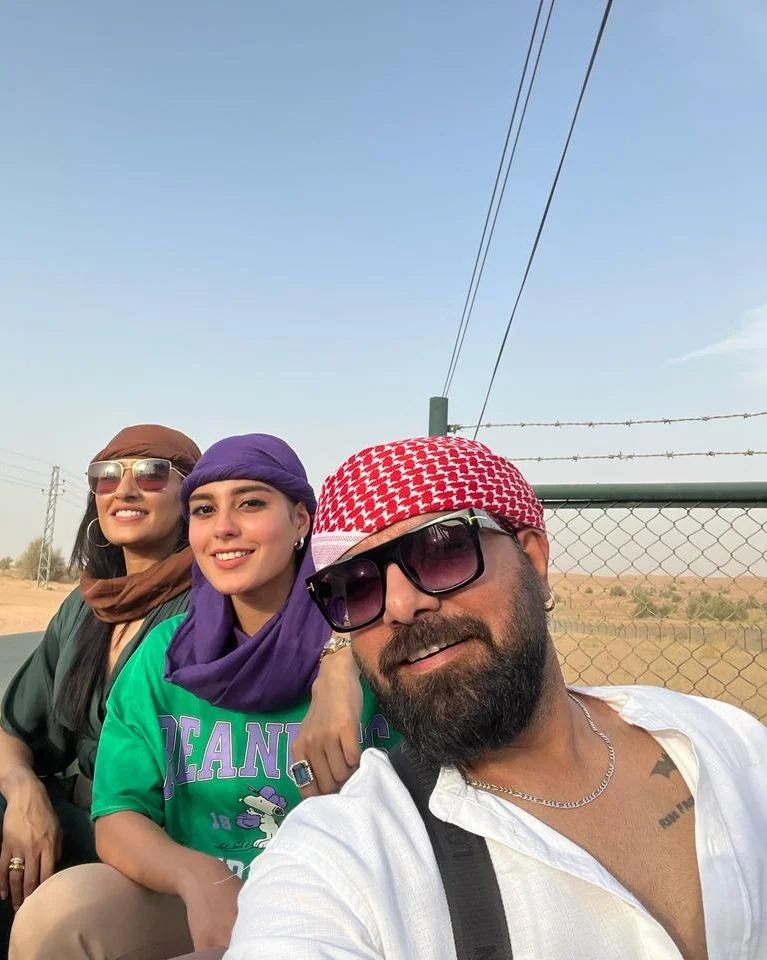 Iqra Aziz and Yasir Hussain Dubai Tour Glimpses
