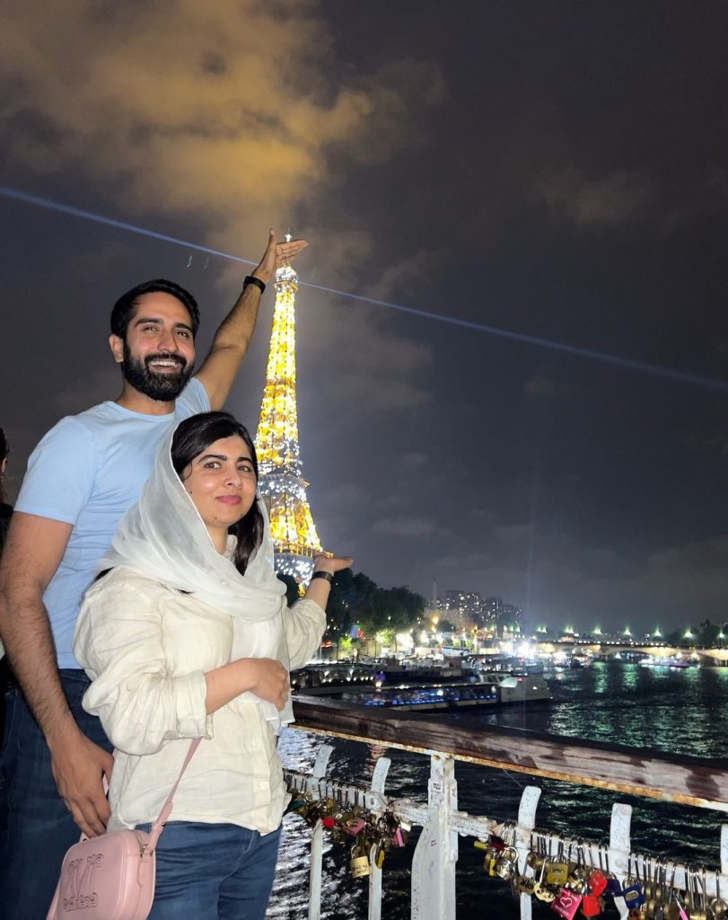 Malala Yousafzai and Asser Malik - Paris Vacation Diary