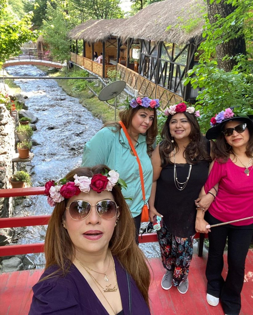 Amber Khan Baku Trip Journey with Friends