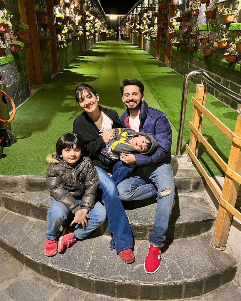 Bilal Qureshi And Family Pictures from Nathia Gali