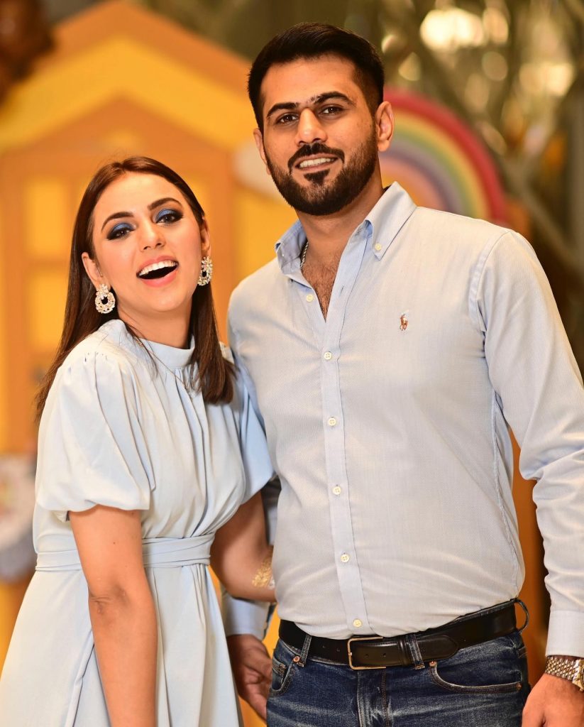 Maryam Noor Gorgeous Pictures with Fiancé from Nephew Birthday
