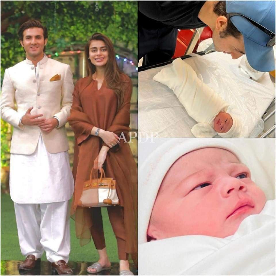 Shahroz Sabzwari and Sadaf Kanwal Welcome Baby Girl 1 Shahroz Sabzwari and Sadaf Kanwal Welcome Baby Girl