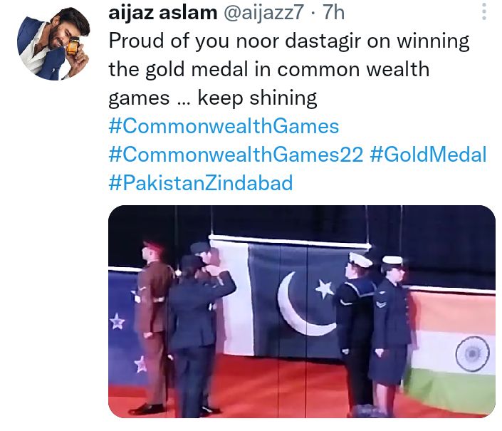 Celebrities Praise Common Wealth Games Gold Medalist Nooh Dastagir Butt