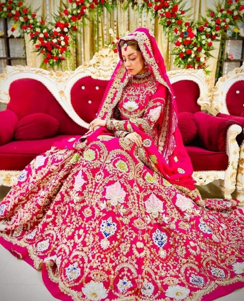 Fans Disapprove Alizeh Shah Pink Bridal Looks
