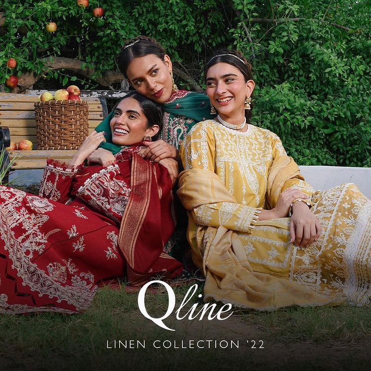 Qalamkar Qline Linen Collection 2022
