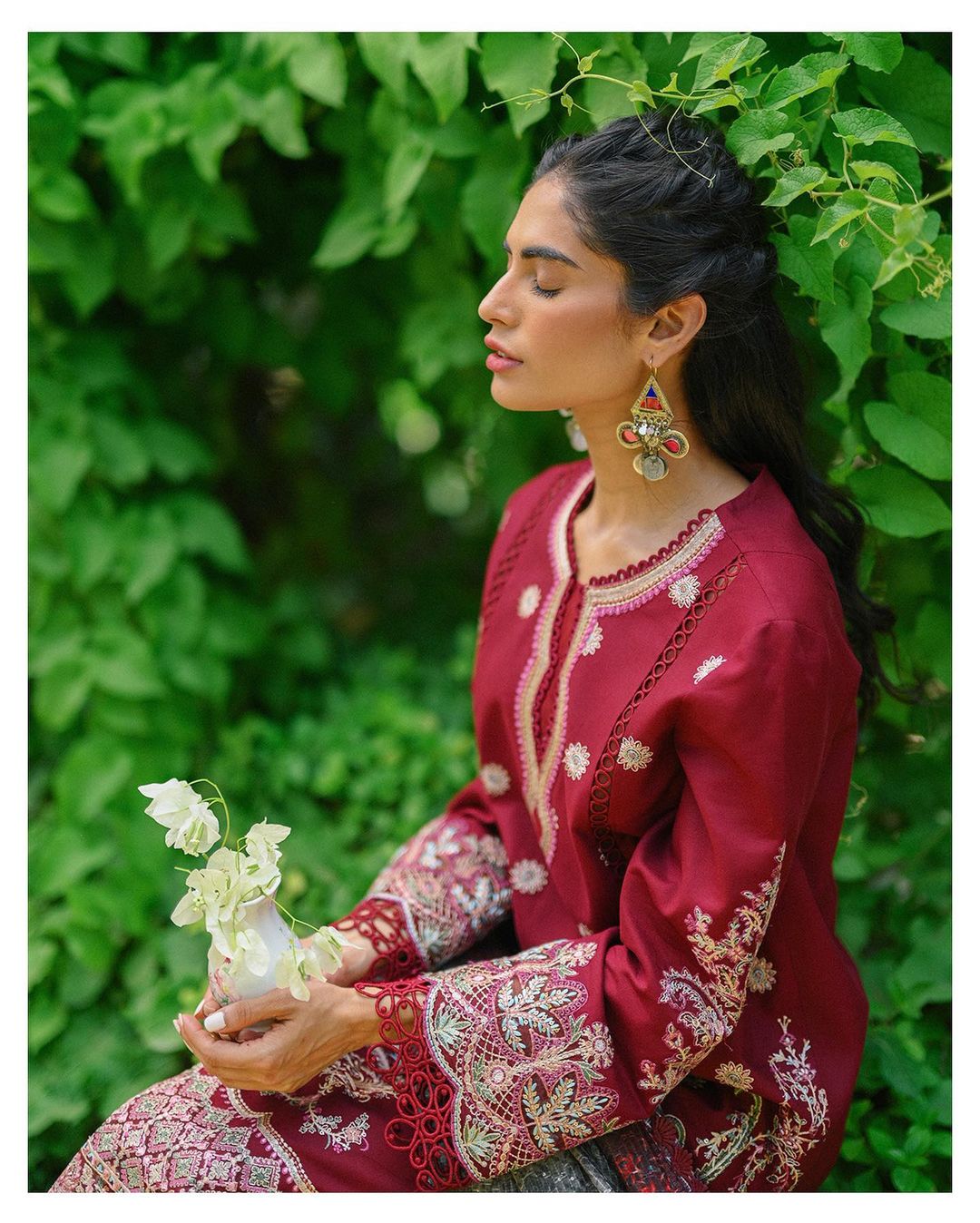 Qalamkar D-265 Linen