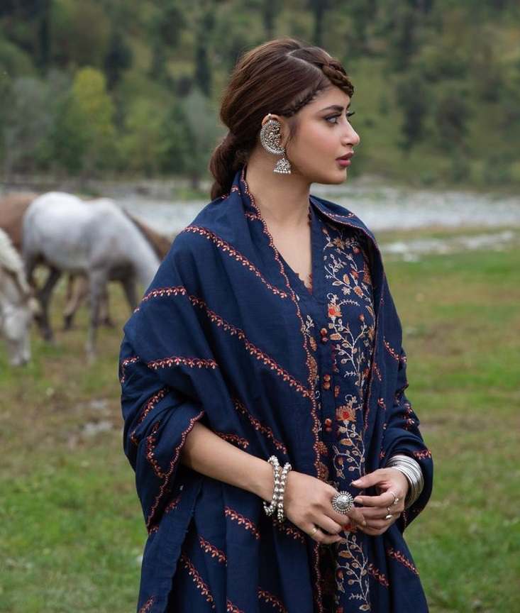 Sajal Aly Wins Hearts with her Traditional Attires