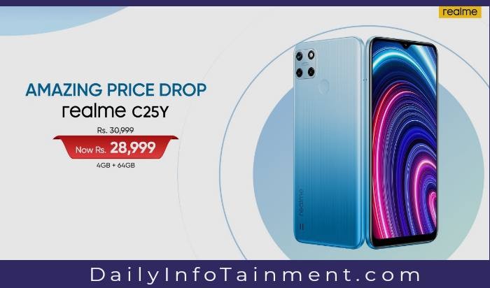 realme C25Y Price Drop - Now Available on Price of PKR 28,999