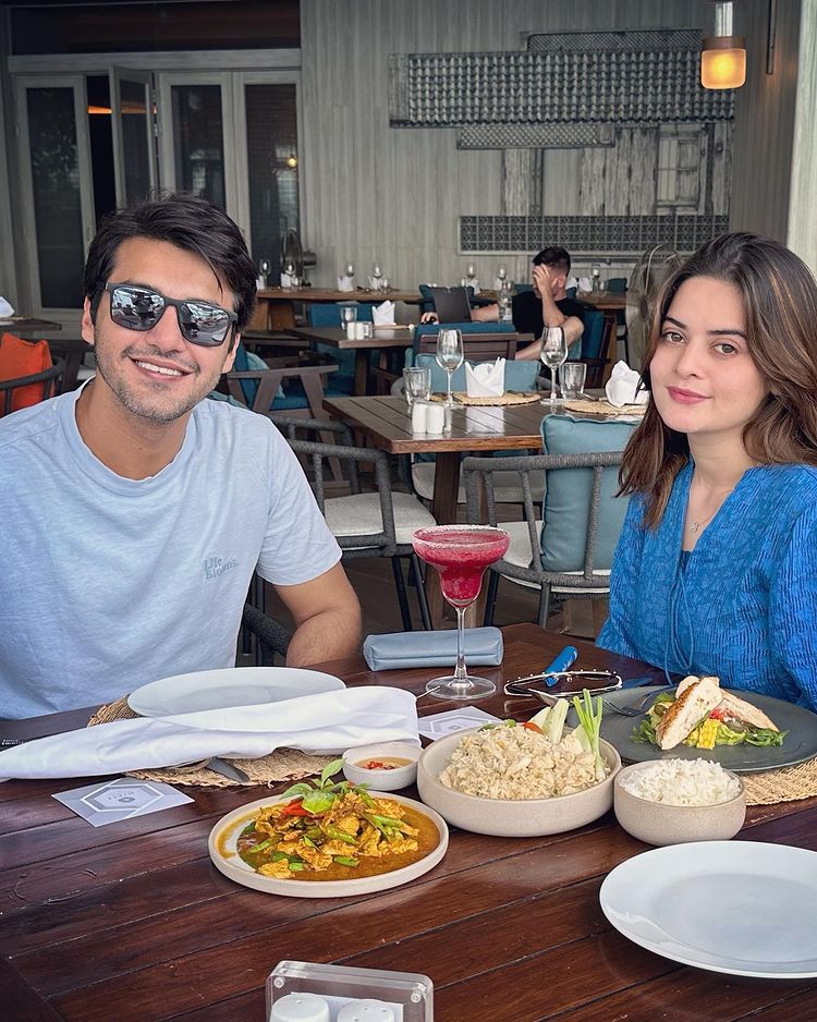 Ahsan Mohsin and Minal Enjoying Trip to Thailand