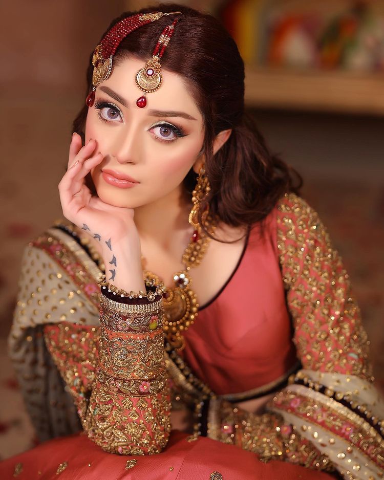Alizeh Shah Recent Shoot in Traditional Wedding Outfits