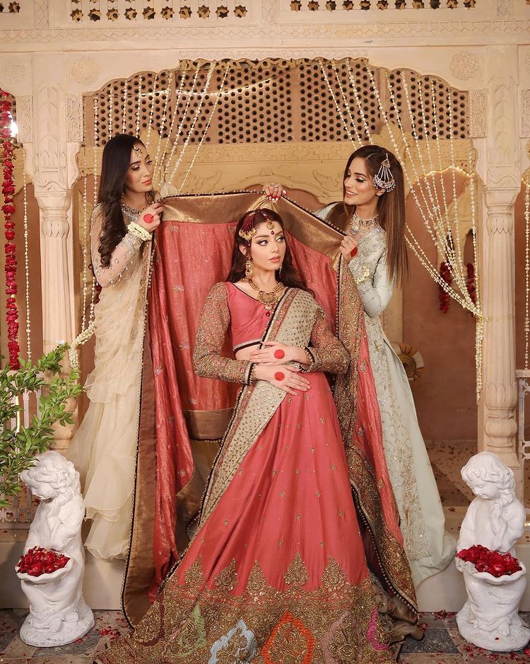 Alizeh Shah Recent Shoot in Traditional Wedding Outfits