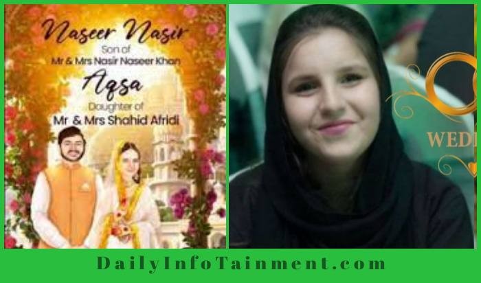 Wedding Celebrations for Shahid Afridi’s Daughter Aqsa Begins