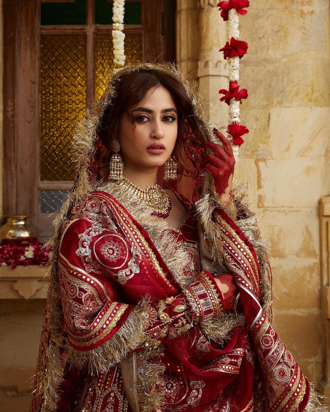 Sajal Aly Stunning Bridal Shoot
