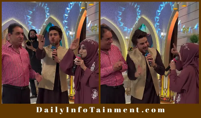 Ahsan Khan and Yashfeen Ajmal Dancing Style Naat Ignites Criticism - Watch Video