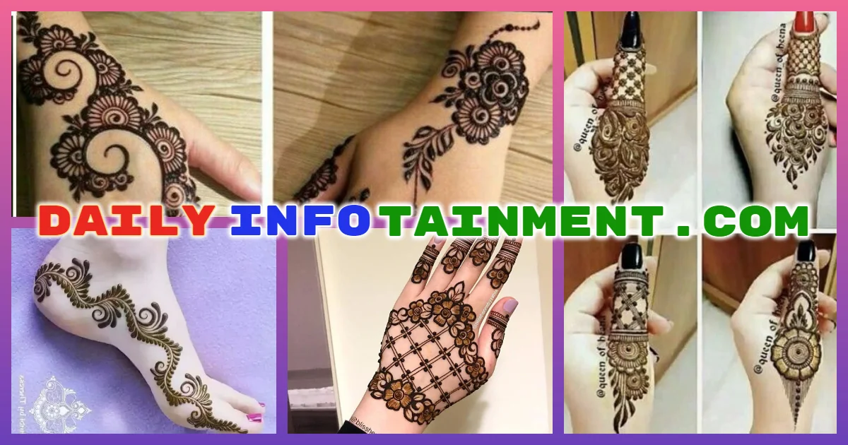 Beautiful and Simple Mehndi Designs with Videos