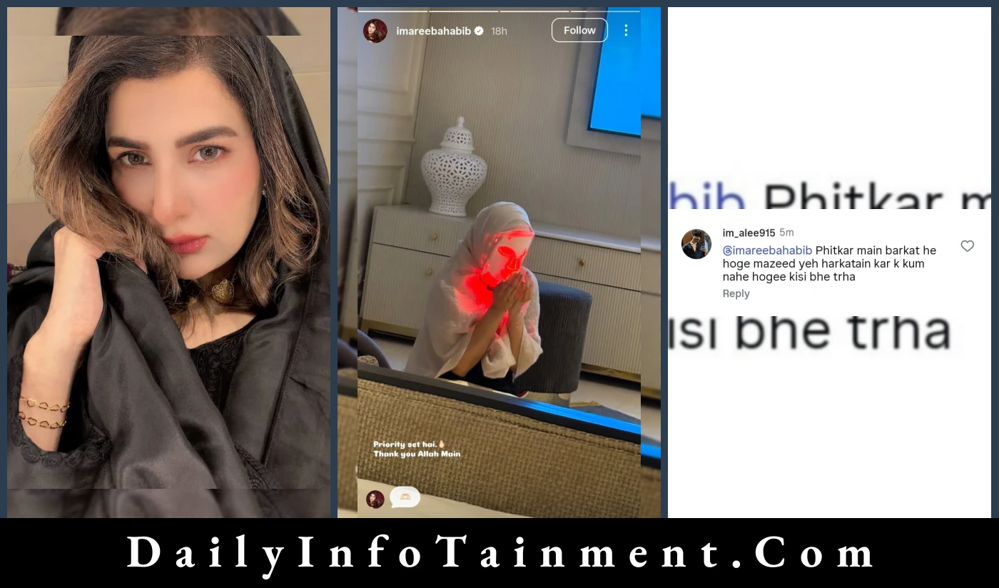 Areeba Habib - LED Mask Prayer Sparks Online Debate