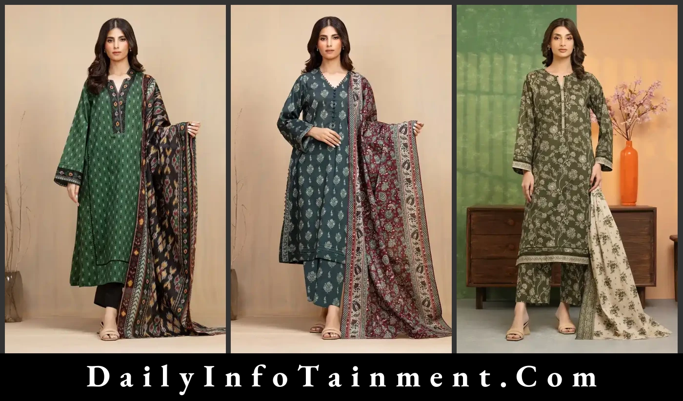 Edenrobe Winter Sale 2026 - Essential Khaddar and Cambric Ensembles