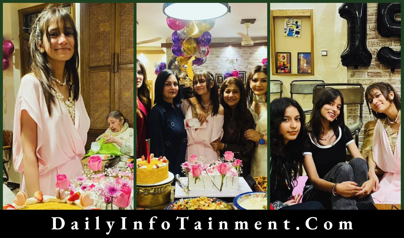 Fahad Mustafa and Sana Fahd Celebrate Daughter Fatima's Grand 15th Birthday Bash