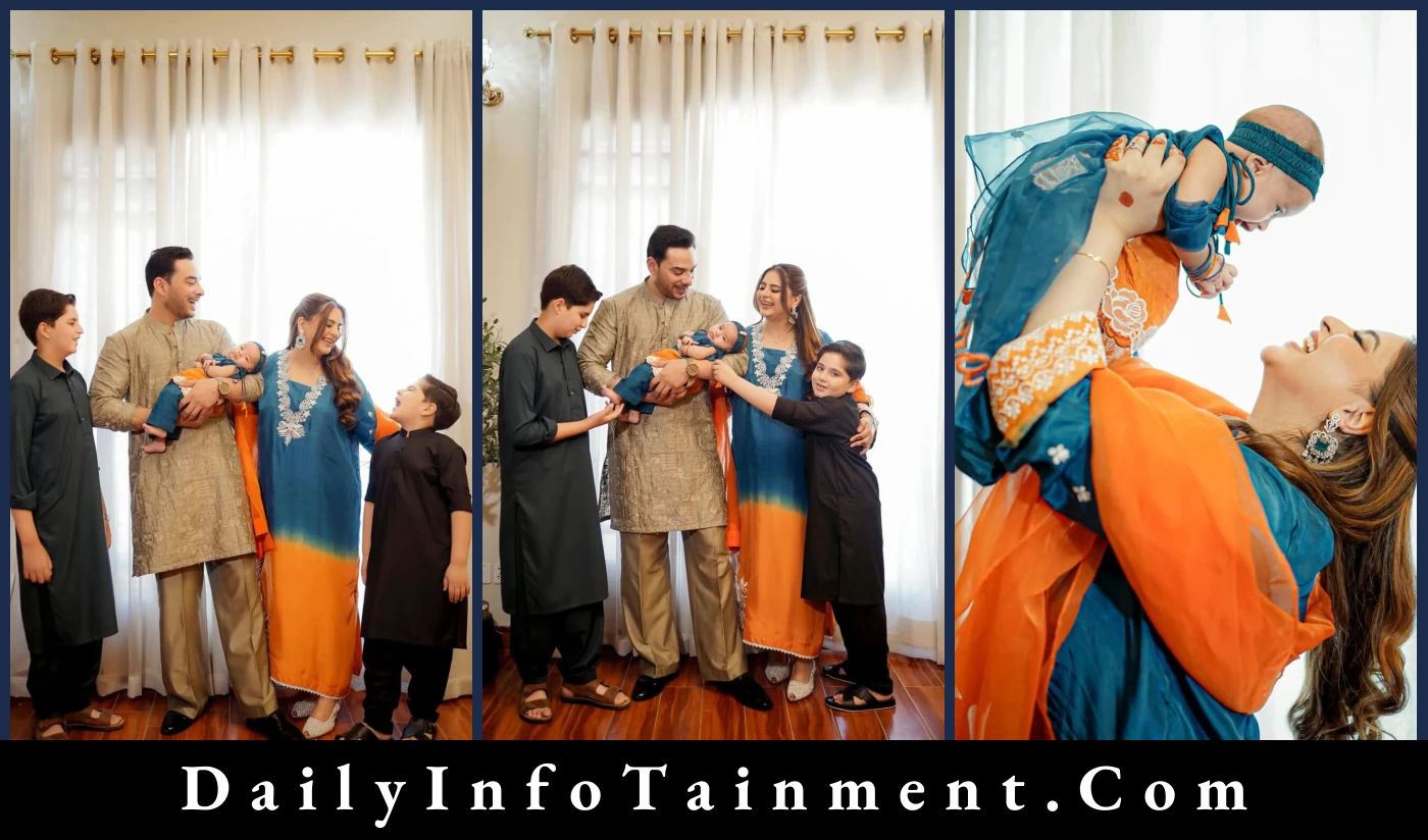 Fatima Effendi & Kanwar Arsalan - Adorable Eid Family Photoshoot