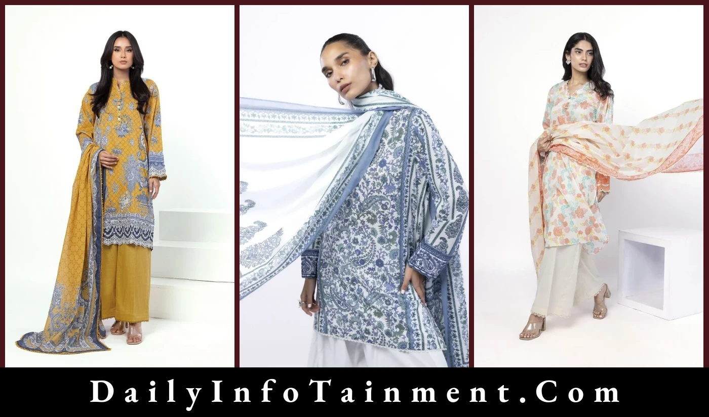 Khaadi 3 Piece Lawn Collection 2026 - Summer Elegance on Sale