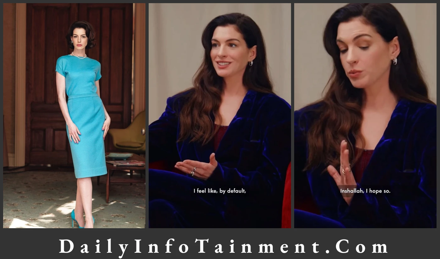 Anne Hathaway - InshaAllah Comment Goes Viral