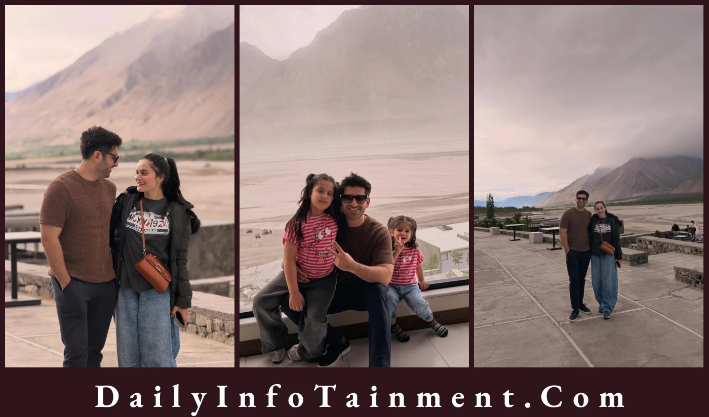 Aiman Khan & Muneeb Butt - Skardu Family Getaway Unveiled