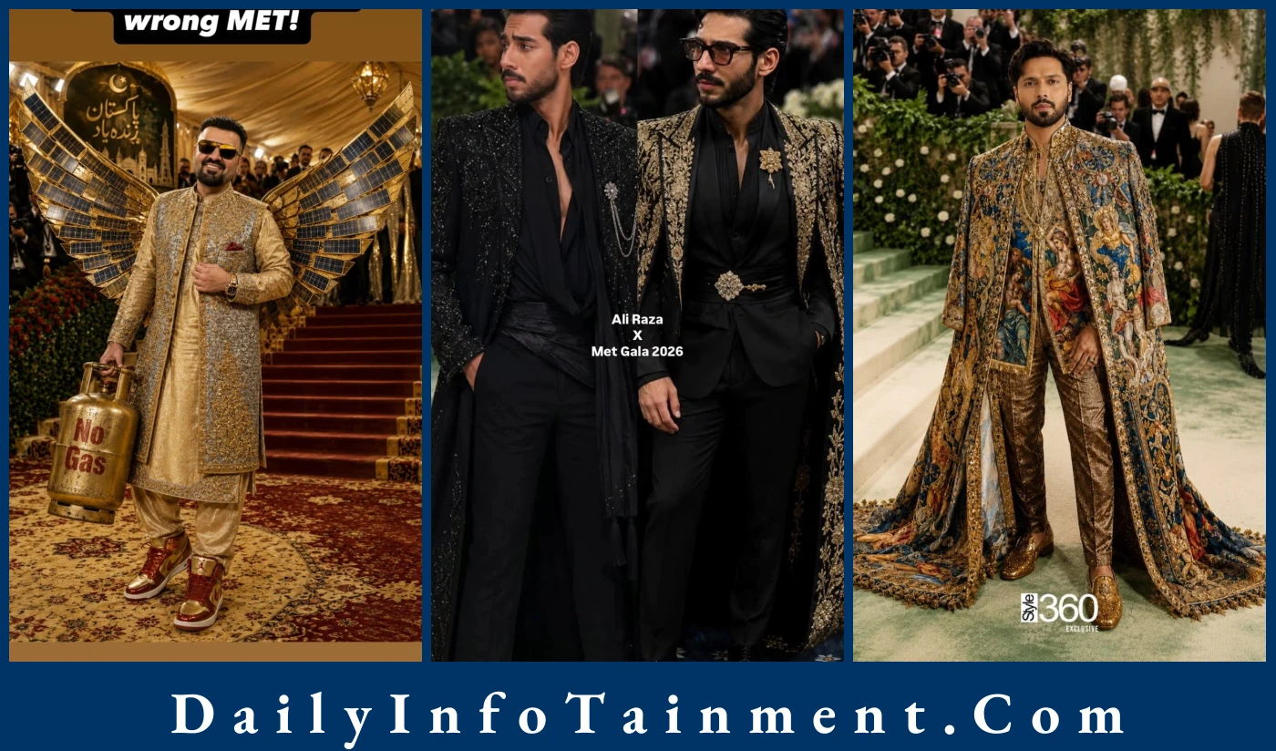 Pakistani Celebrities Reimagine Themselves at Met Gala 2025 Using AI